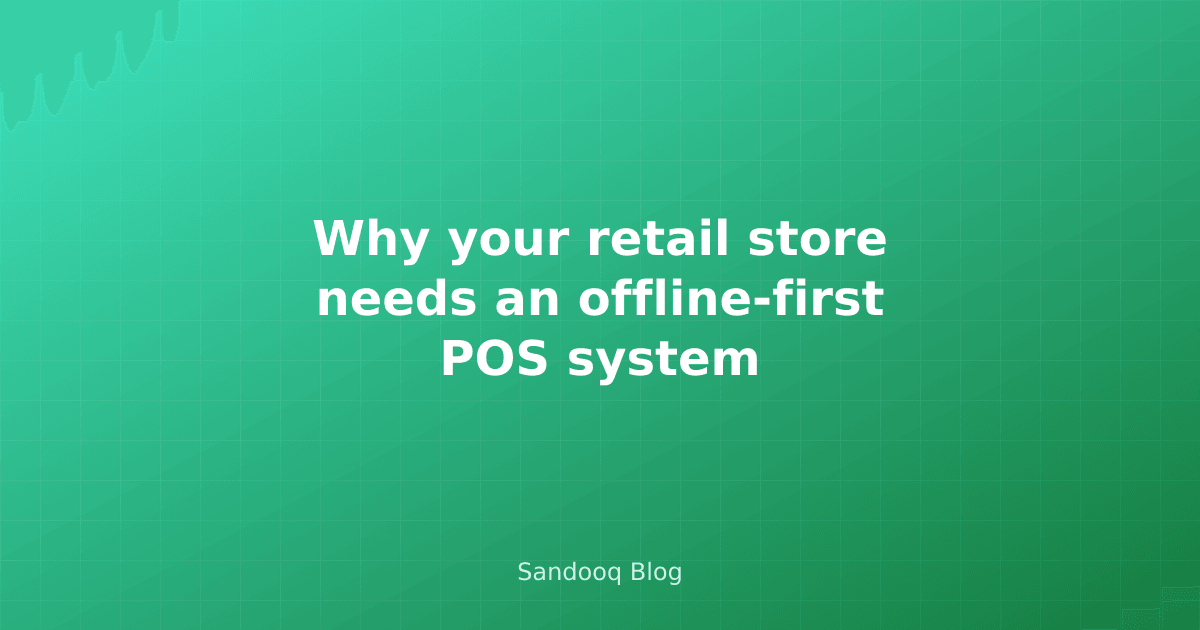 Retail store operating during internet outage with offline POS