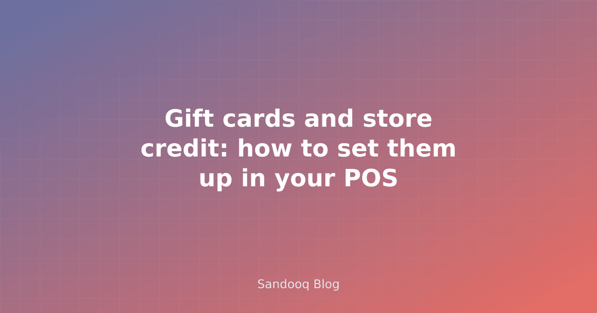 Customer redeeming gift card at retail point of sale